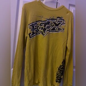 Fox Yellow Long Sleeve Tee